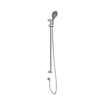 Nero Mecca Care 25mm Grab Rail And Adjustable Shower Rail Set 900mm, Brushed Nickel