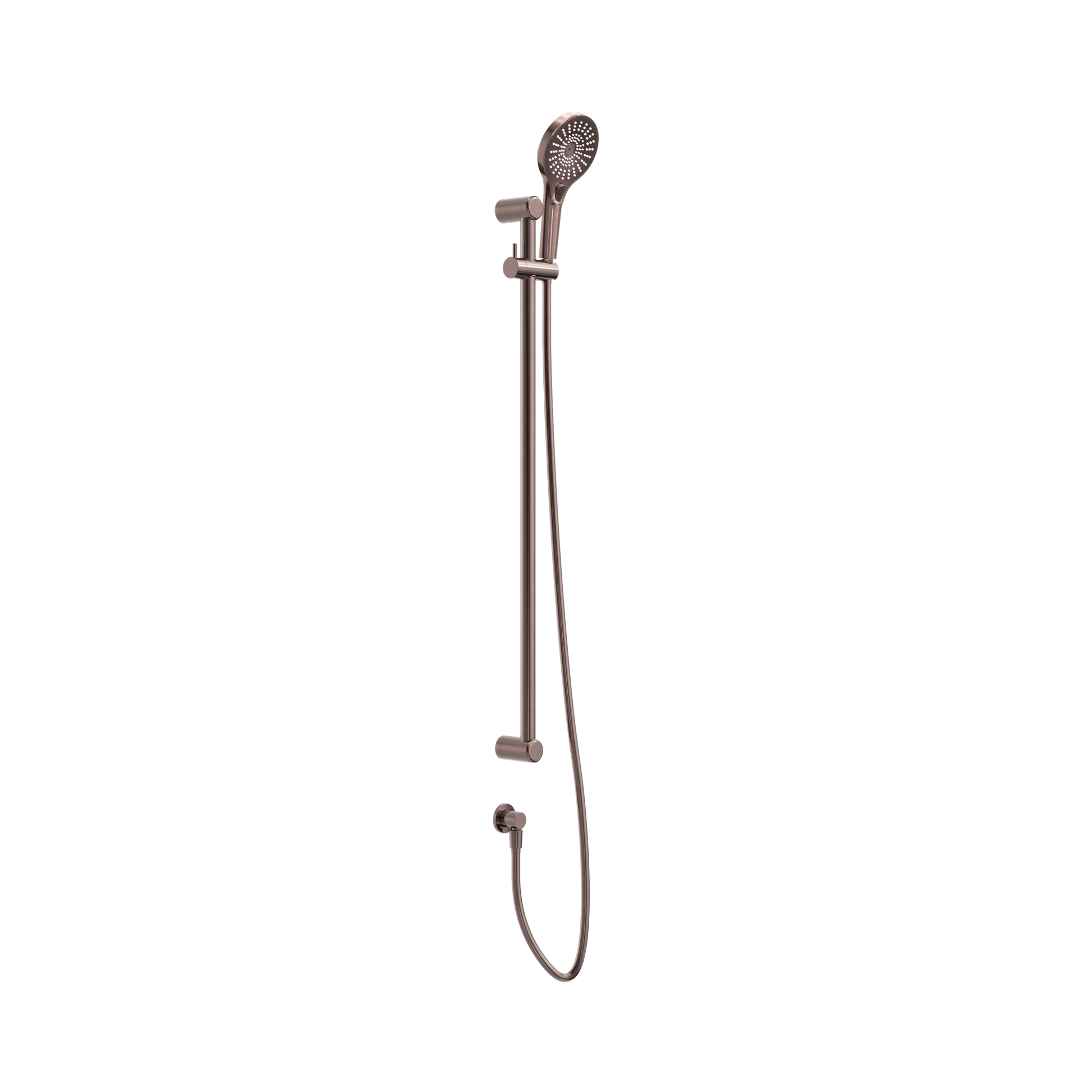 Nero Mecca Care 25mm Grab Rail And Adjustable Shower Rail Set 900mm, Brushed Bronze