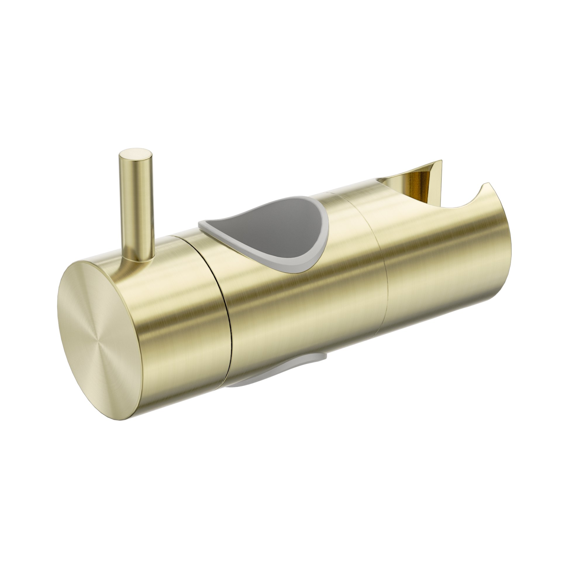 Nero Slider For Mecca Care 25mm Grab Rail And Adjustable Shower Rail Set 900mm, Brushed Gold