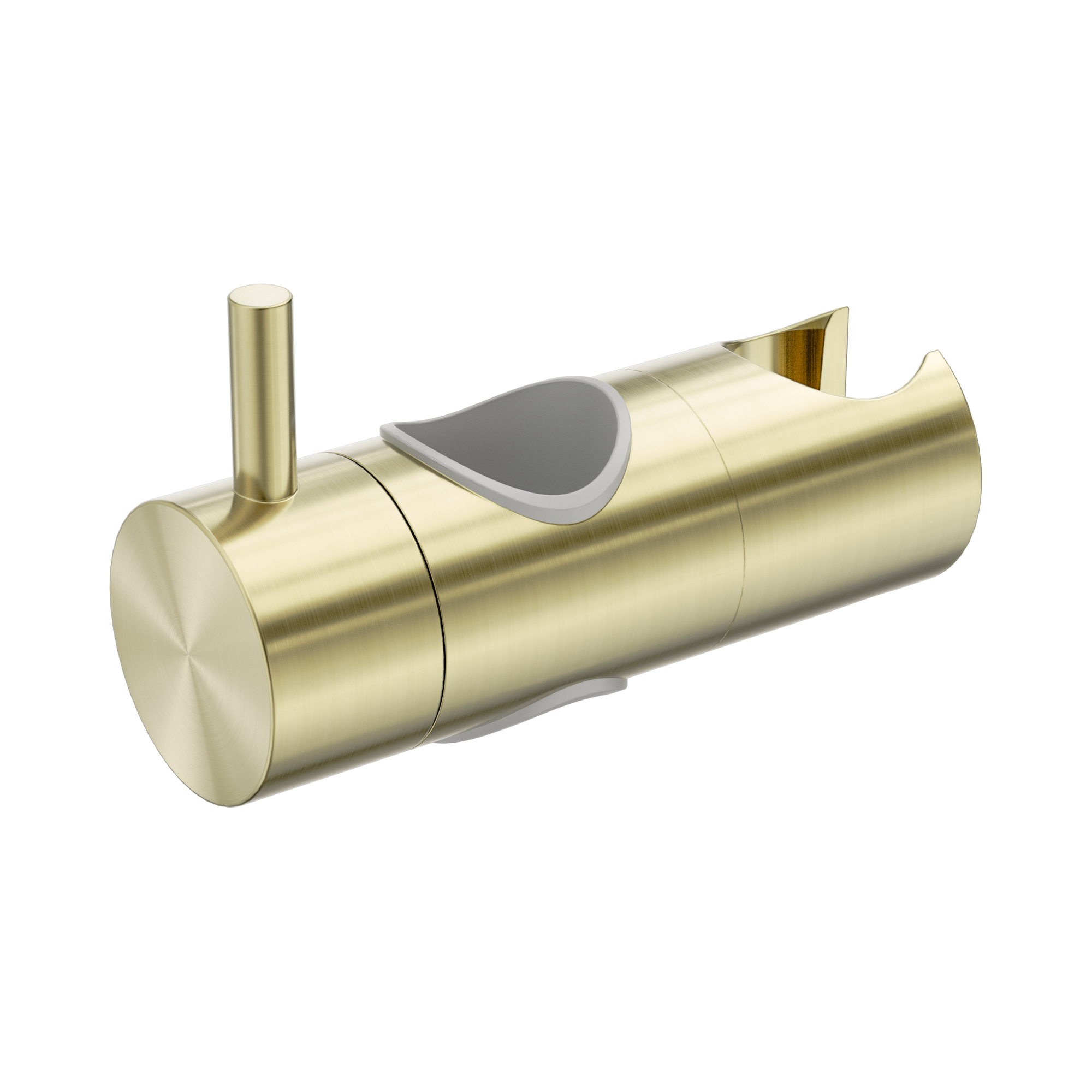 Nero Slider For Mecca Care 25mm Grab Rail And Adjustable Shower Rail Set 900mm, Brushed Gold