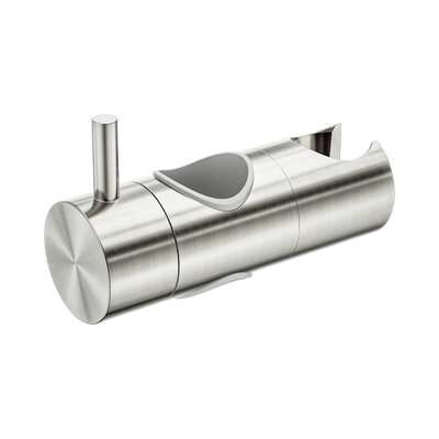 Nero Slider For Mecca Care 25mm Grab Rail And Adjustable Shower Rail Set 900mm, Brushed Nickel
