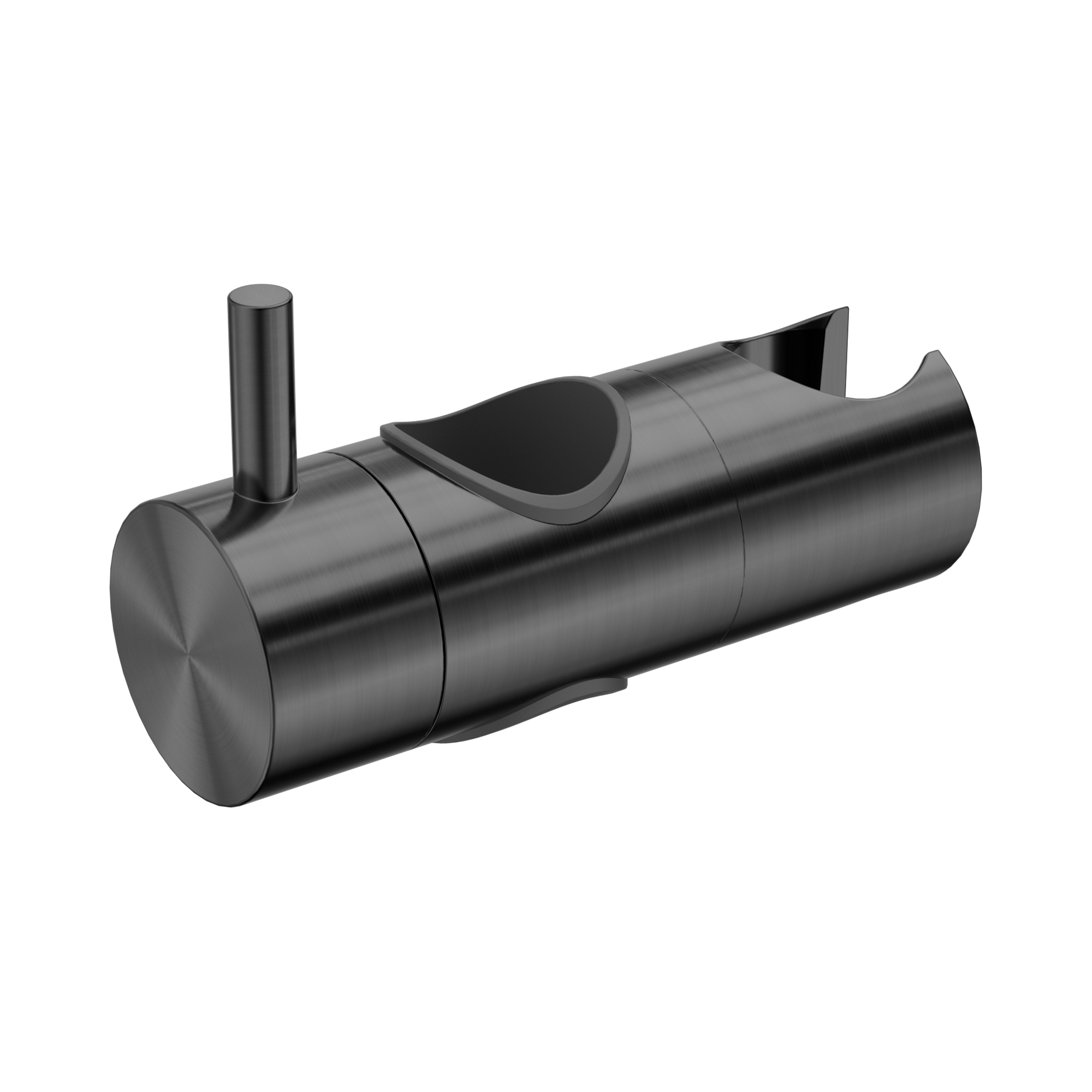 Nero Slider For Mecca Care 25mm Grab Rail And Adjustable Shower Rail Set 900mm , Gun Metal