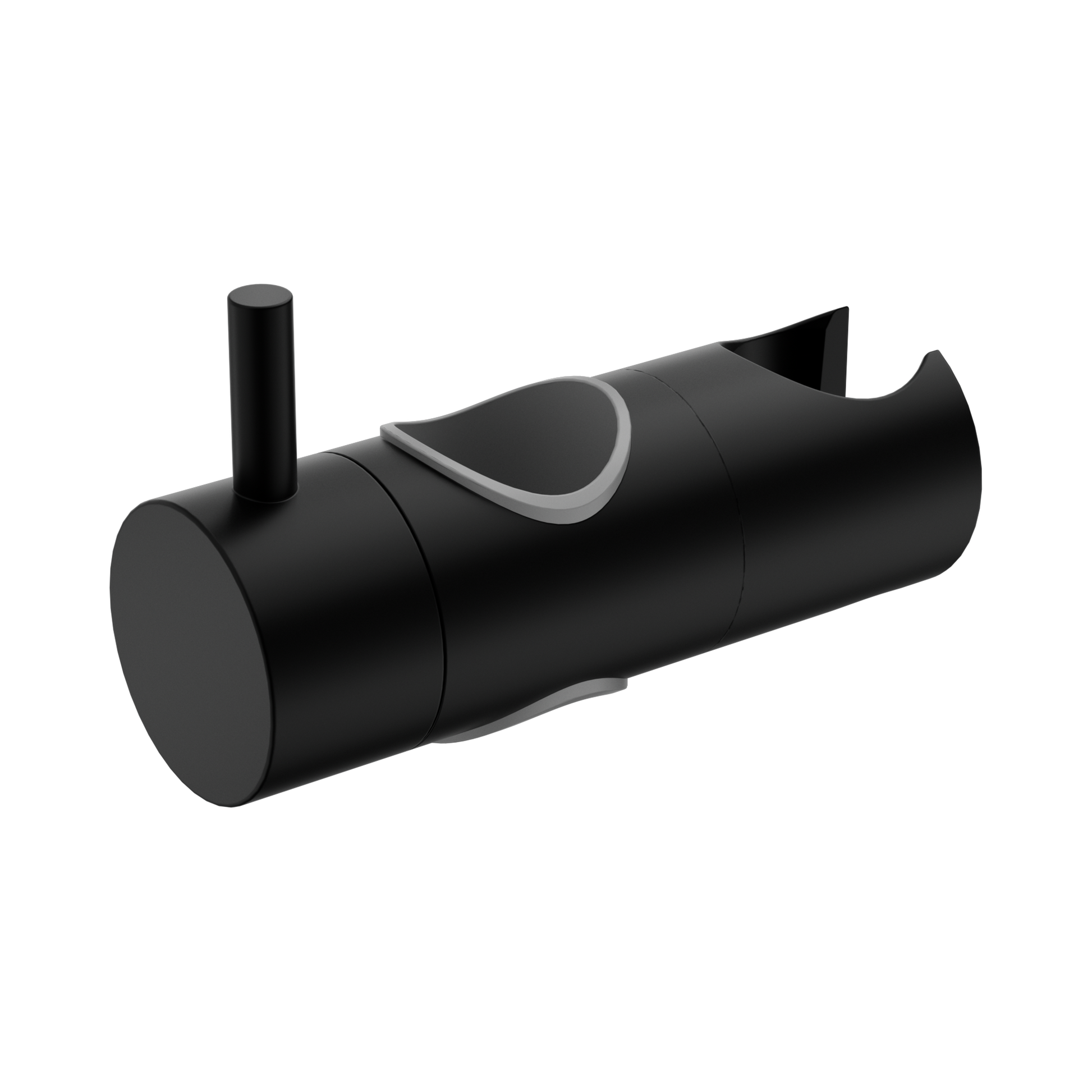 Nero Slider For Mecca Care 25mm Grab Rail And Adjustable Shower Rail Set 900mm, Matte Black