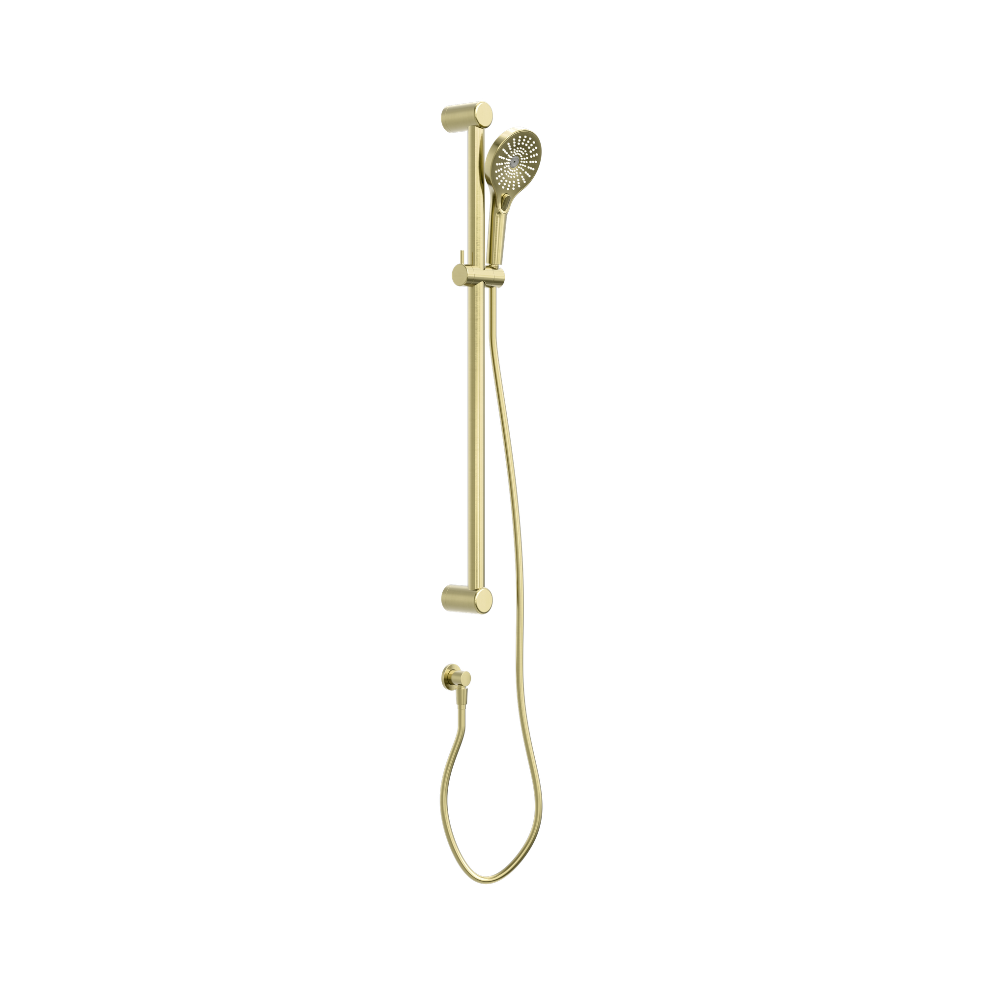 Nero Mecca Care 32mm Grab Rail And Adjustable Shower Rail Set 900mm, Brushed Gold