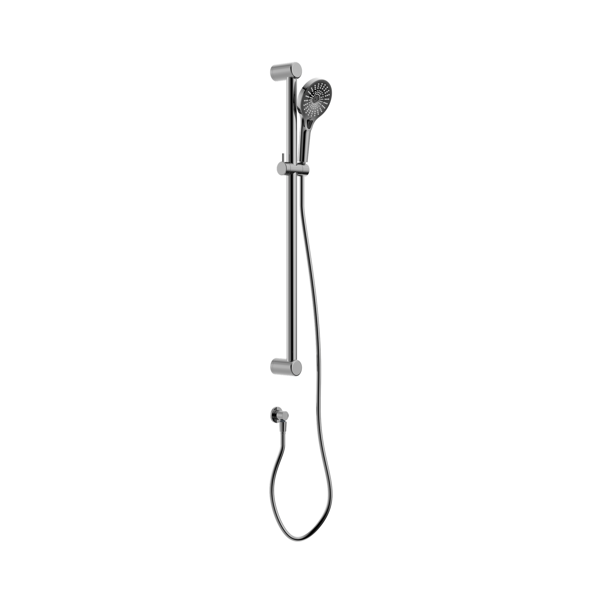 Nero Mecca Care 32mm Grab Rail And Adjustable Shower Rail Set 900mm, Chrome
