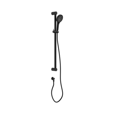 Nero Mecca Care 32mm Grab Rail And Adjustable Shower Rail Set 900mm, Matte Black