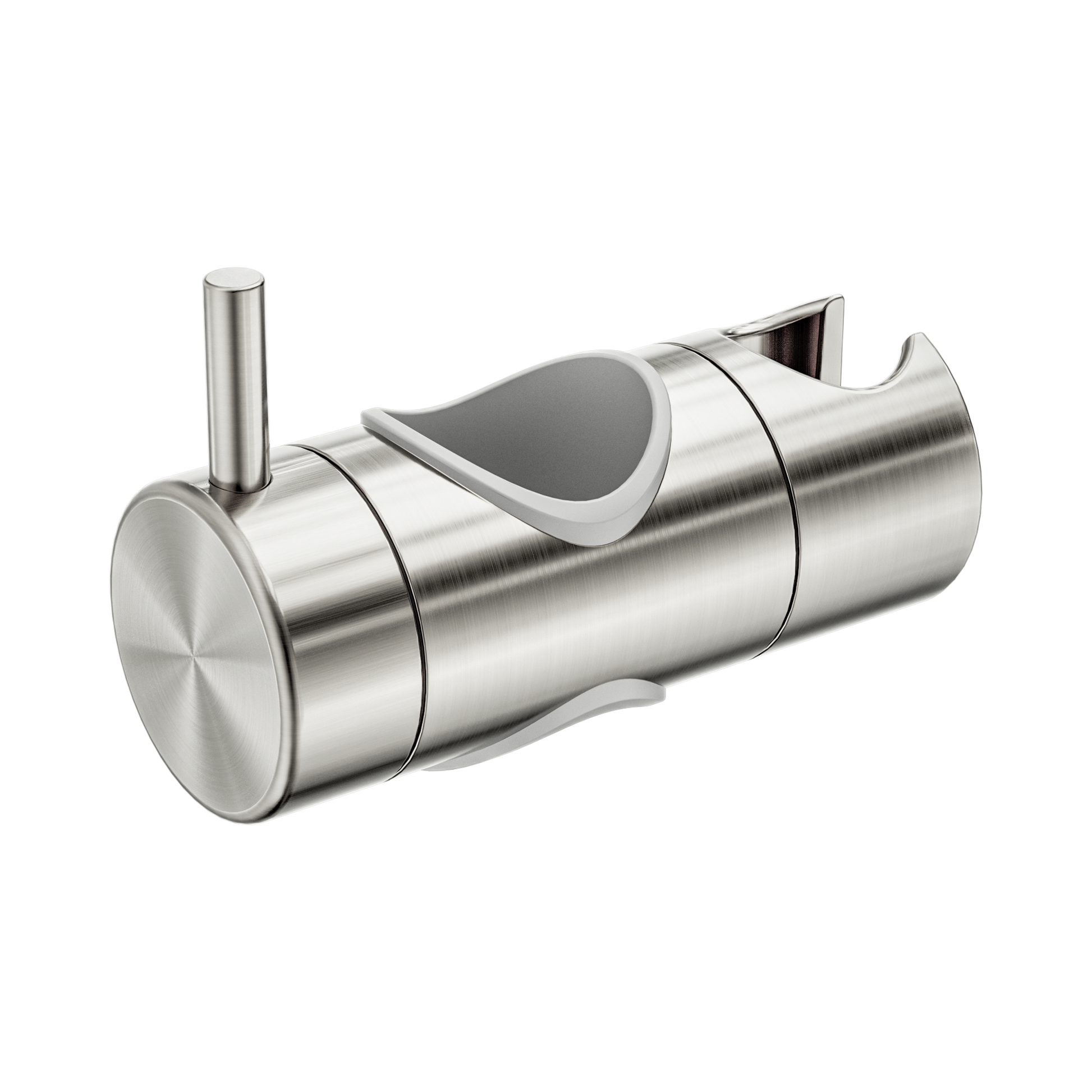 Nero Slider For Mecca Care 32mm Grab Rail Shower Rail Set, Brushed Nickel