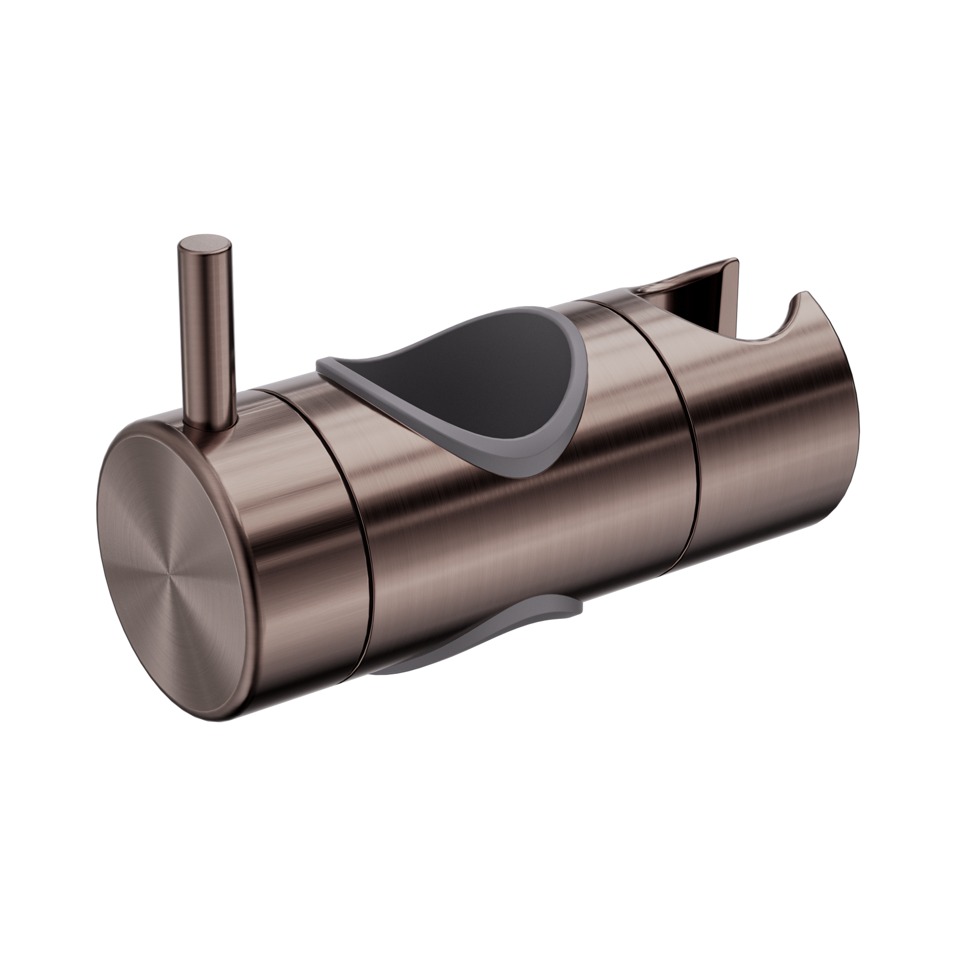 Nero Slider For Mecca Care 32mm Grab Rail Shower Rail Set, Brushed Bronze