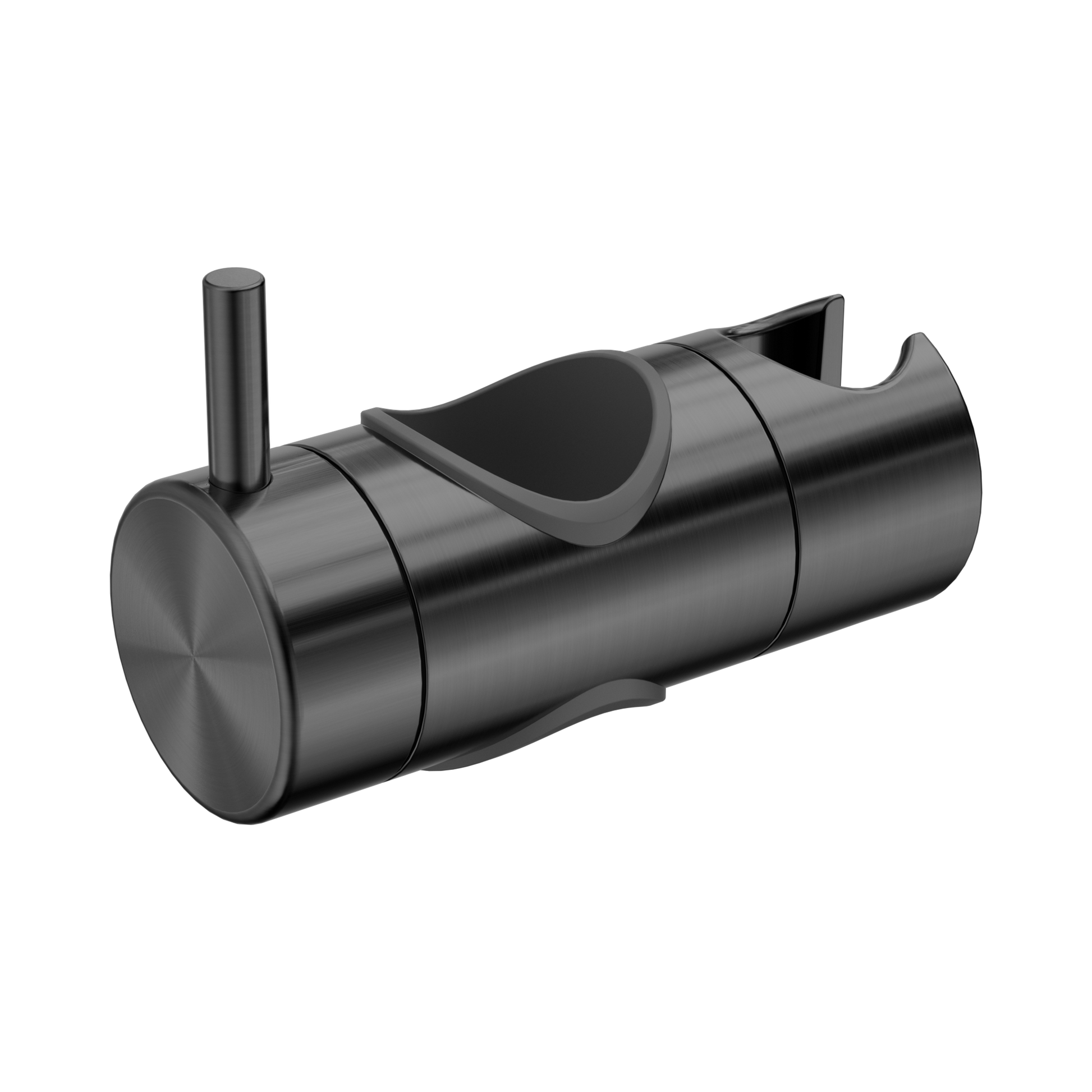 Nero Slider For Mecca Care 32mm Grab Rail Shower Rail Set, Gun Metal
