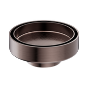Nero 100mm Round Tile Insert Floor Waste 50mm Outlet, Brushed Bronze