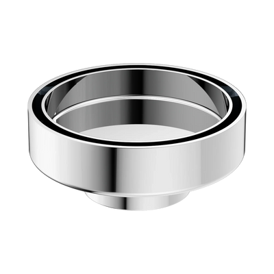 Nero 100mm Round Tile Insert Floor Waste 50mm Outlet, Chrome