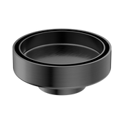 Nero 100mm Round Tile Insert Floor Waste 50mm Outlet, Gun Metal