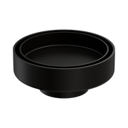 Nero 100mm Round Tile Insert Floor Waste 50mm Outlet, Matte Black