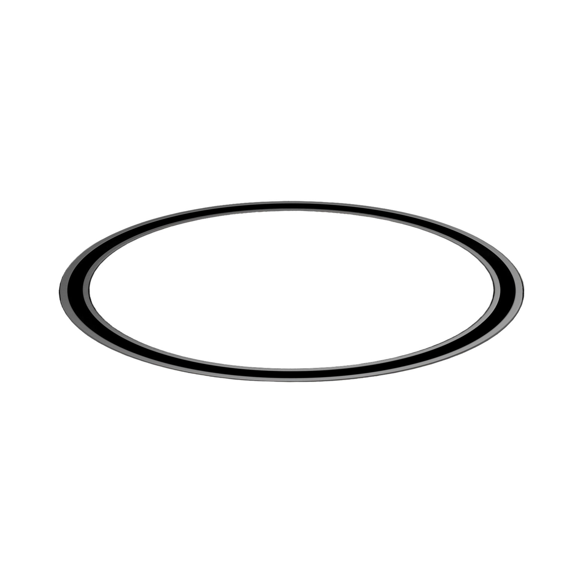 Nero 130mm Round Tile Insert Floor Waste 80mm Outlet, Gun Metal