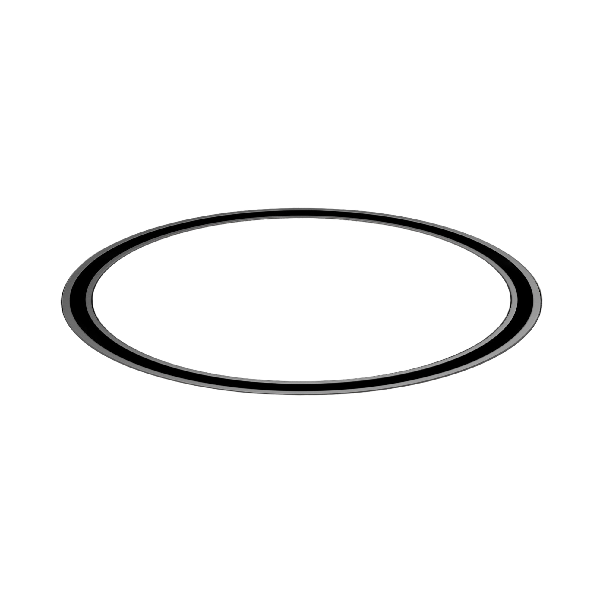 Nero 130mm Round Tile Insert Floor Waste 80mm Outlet, Gun Metal