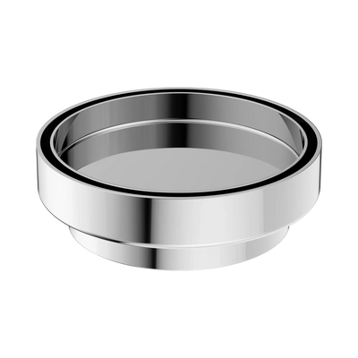 Nero 130mm Round Tile Insert Floor Waste 100mm Outlet, Chrome