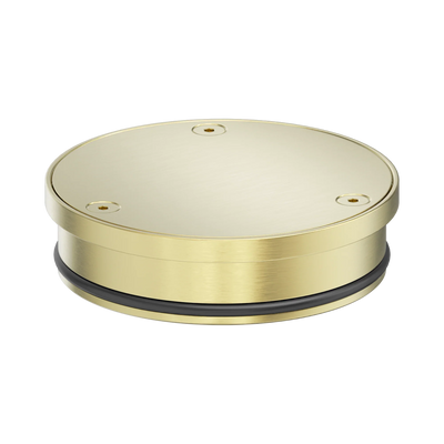 Nero 316L Stainless Round Clear Out 100mm Outlet, Brushed Gold