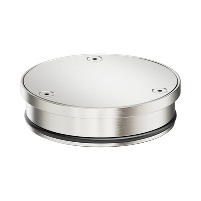 Nero 316L Stainless Round Clear Out 100mm Outlet, Brushed Nickel