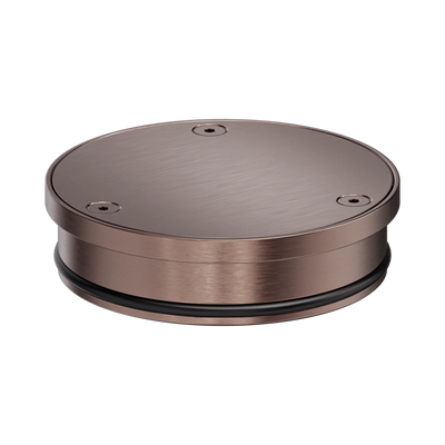 Nero 316L Stainless Round Clear Out 100mm Outlet, Brushed Bronze