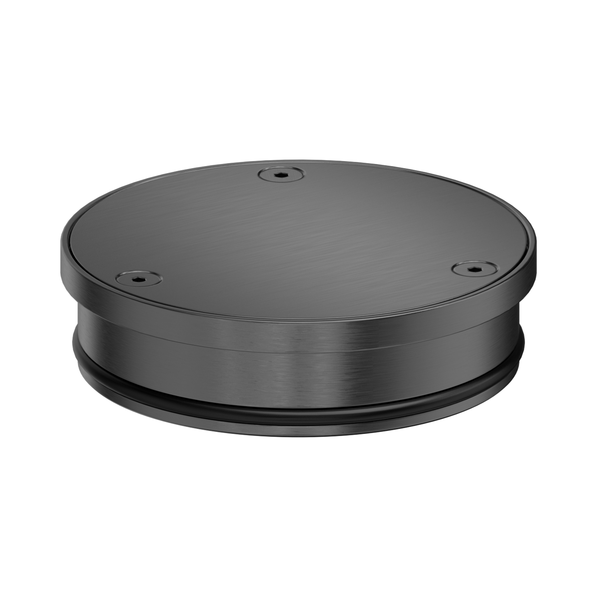 Nero 316L Stainless Round Clear Out 100mm Outlet, Graphite