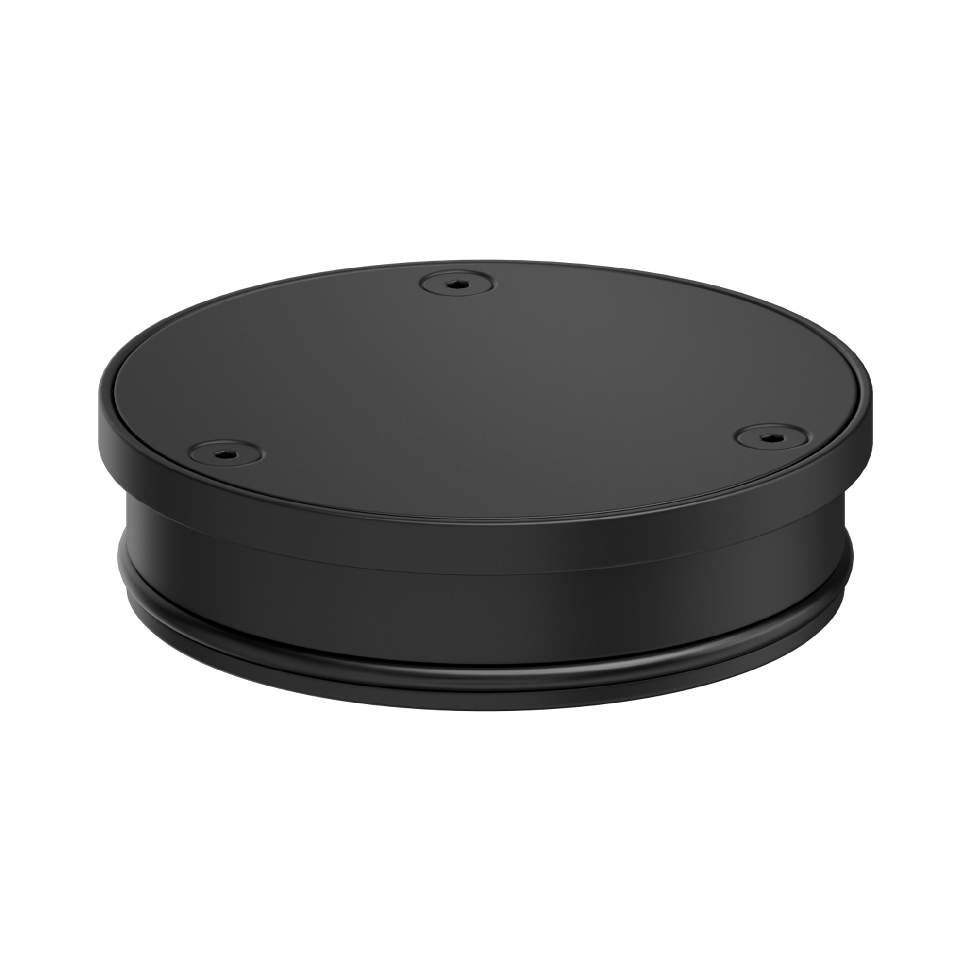 Nero 316L Stainless Round Clear Out 100mm Outlet PVD Black