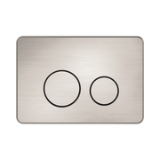 Nero In Wall Toilet Push Plate, Brushed Nickel