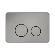 Nero In Wall Toilet Push Plate, Graphite