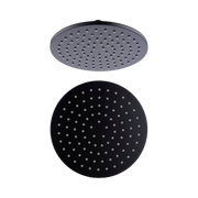 Nero 200mm Round Shower Head, Matte Black