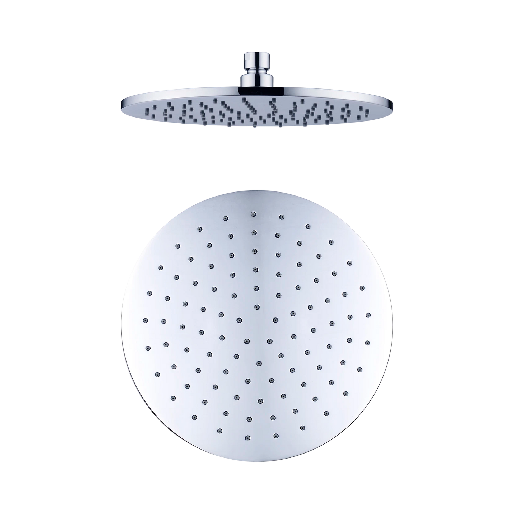 Nero 250mm Round Shower Head, Chrome