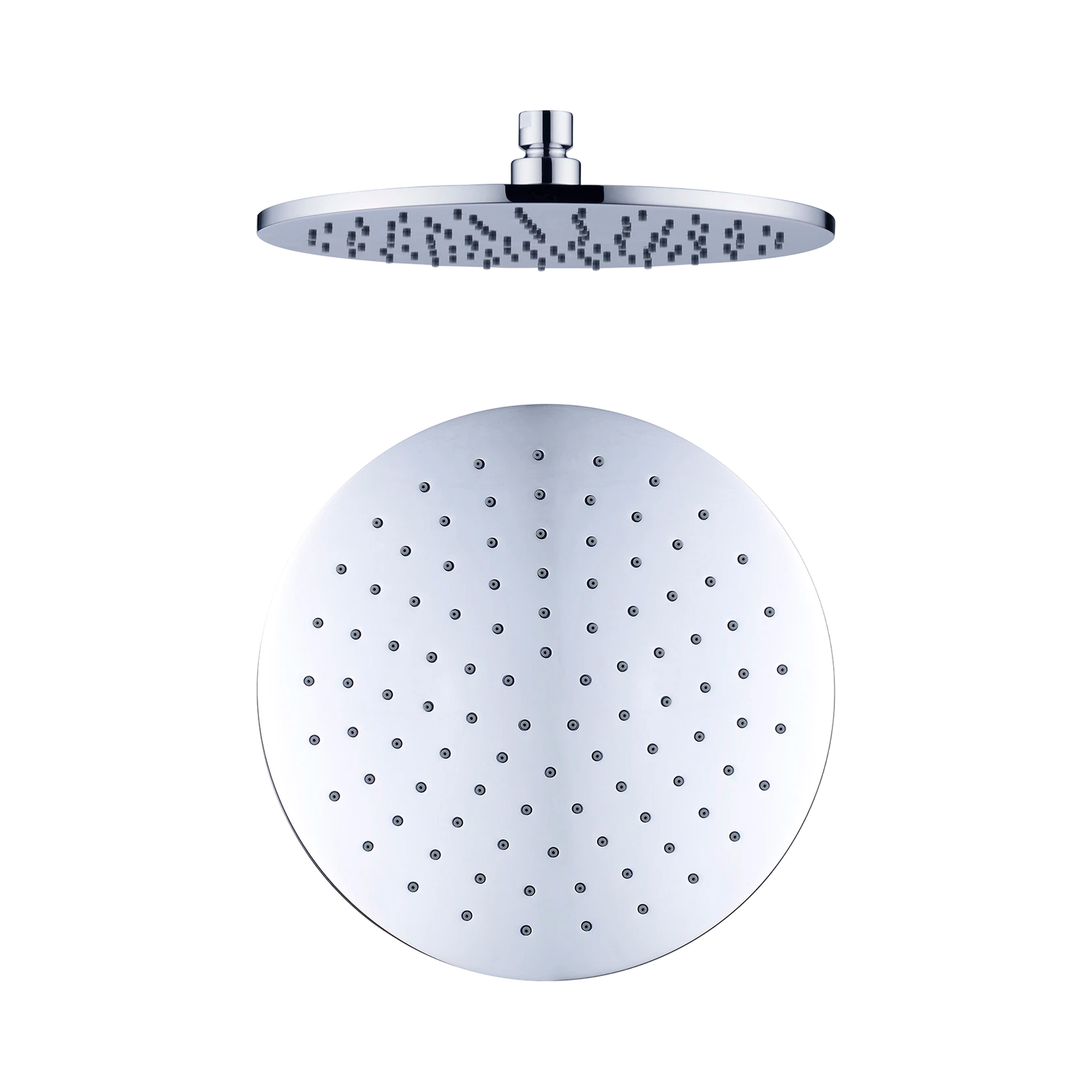 Nero 250mm Round Shower Head, Chrome