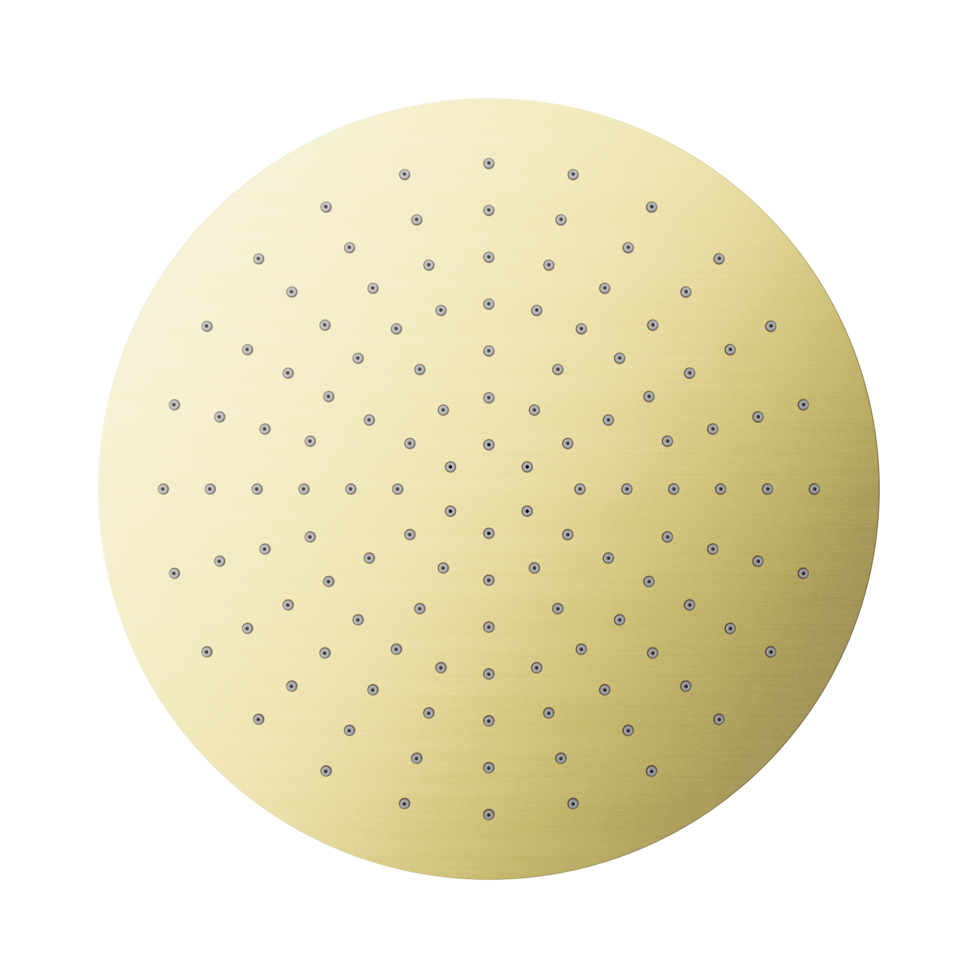 Nero 300mm Round Shower Head, Brushed Gold