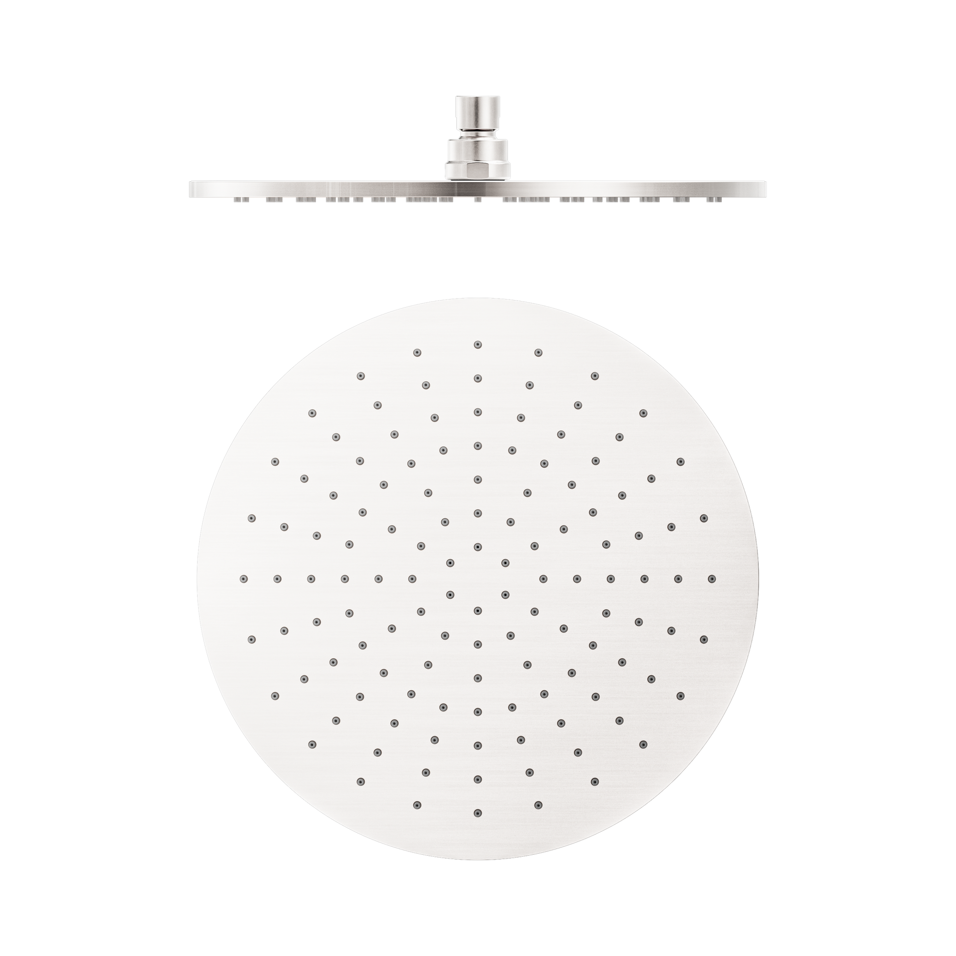 Nero 300mm Round Shower Head, Brushed Nickel