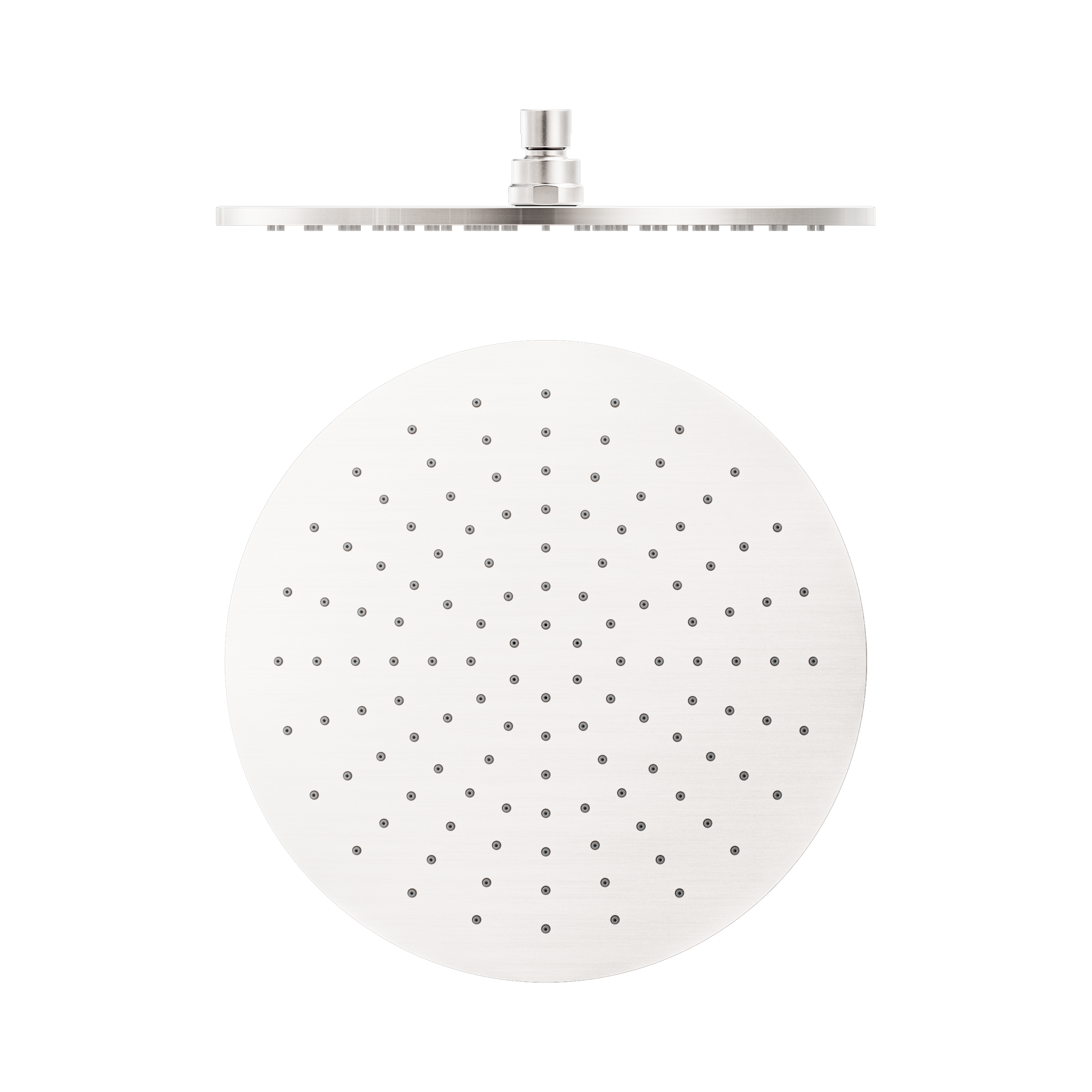 Nero 300mm Round Shower Head, Brushed Nickel