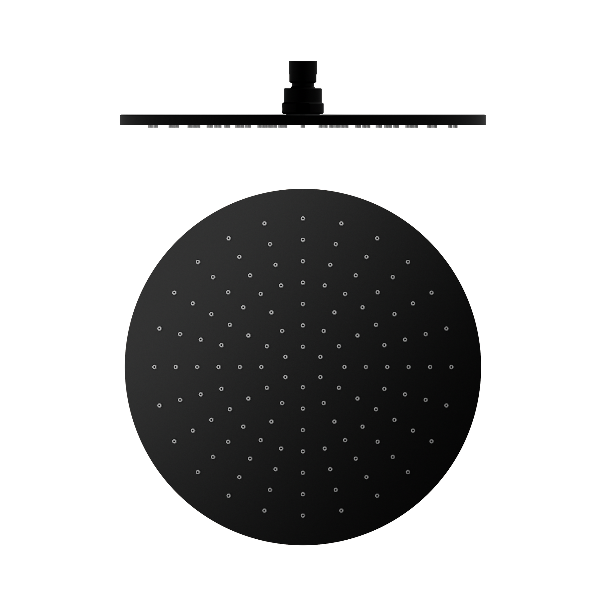 Nero 300mm Round Shower Head, Matte Black