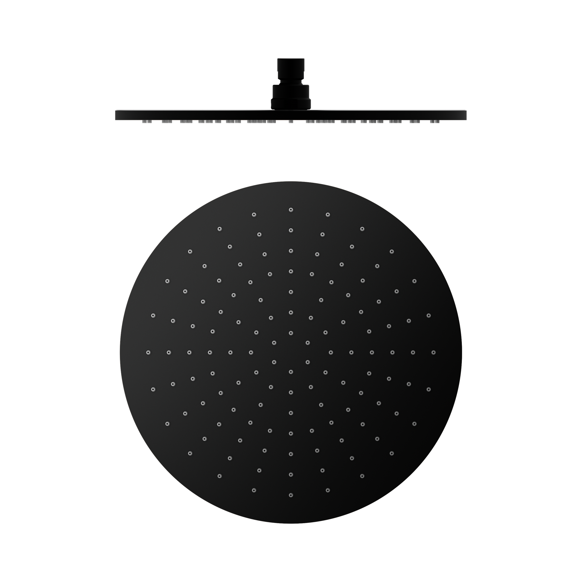 Nero 300mm Round Shower Head, Matte Black