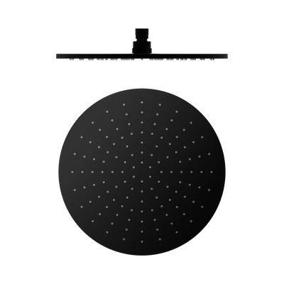 Nero 300mm Round Shower Head, Matte Black