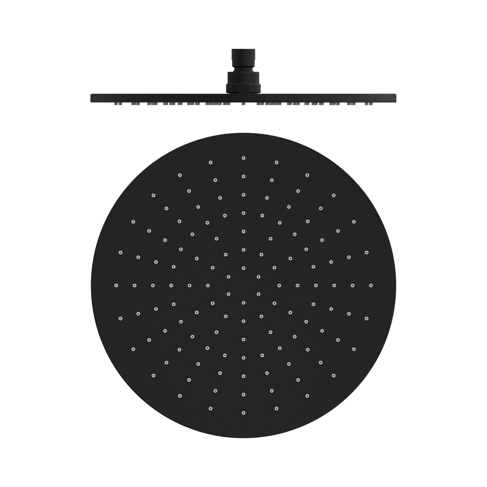 Nero 300mm Round Shower Head, Matte Black