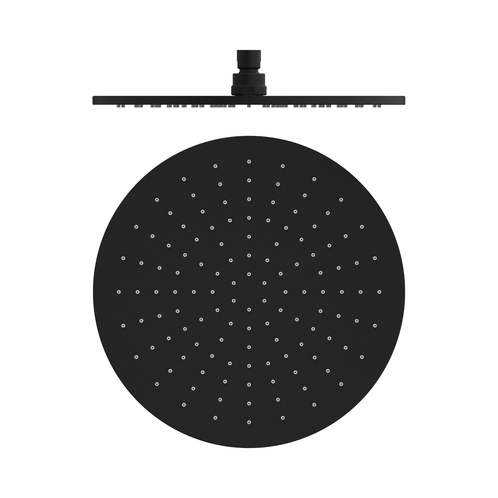 Nero 300mm Round Shower Head, Matte Black