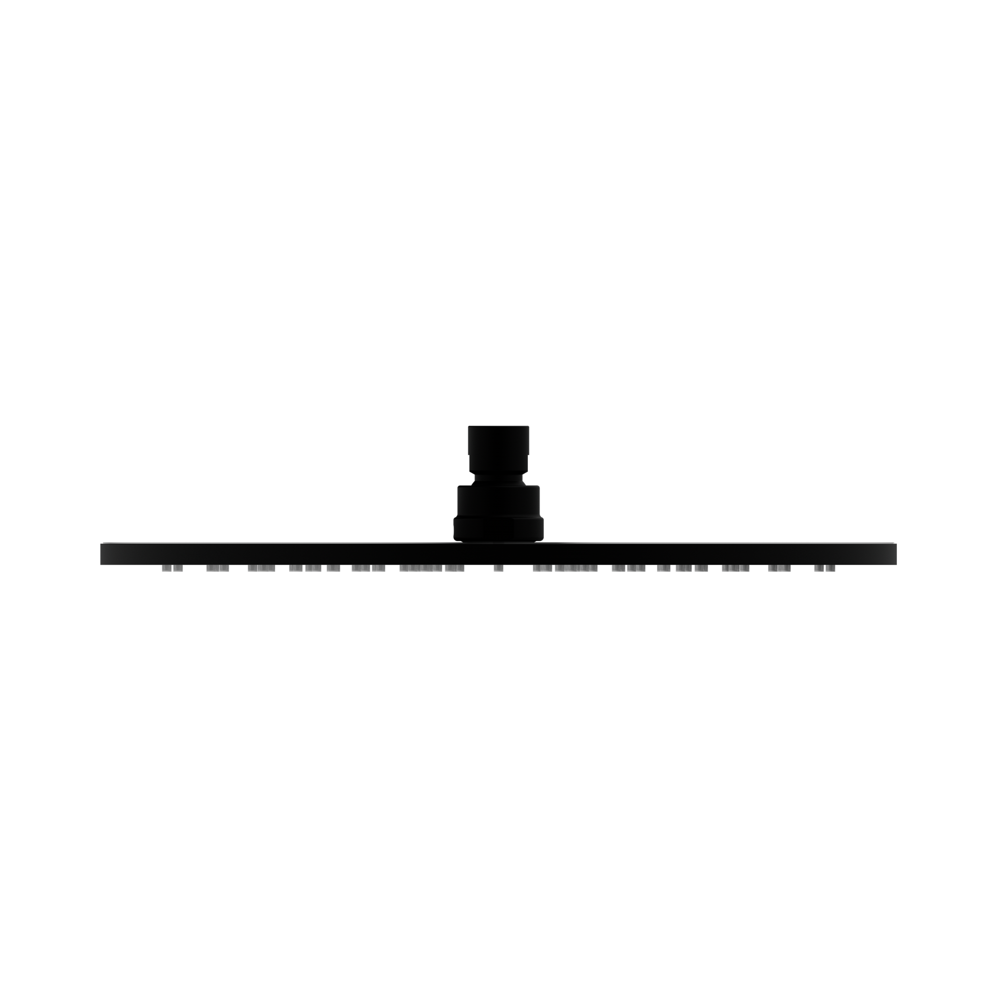 Nero 300mm Round Shower Head, Matte Black