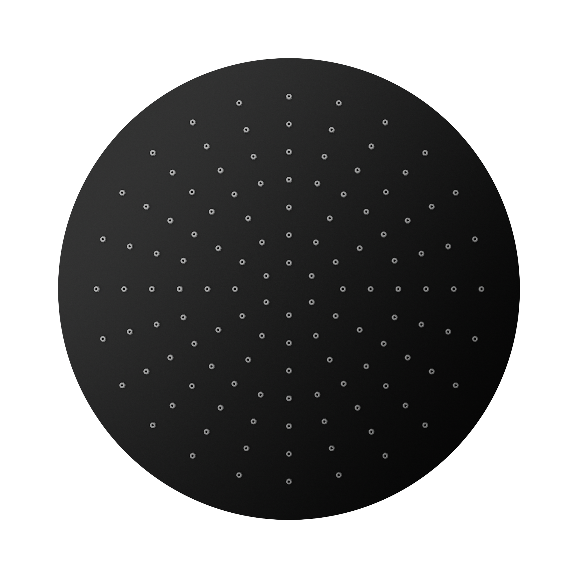 Nero 300mm Round Shower Head, Matte Black