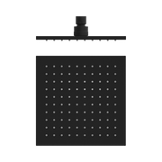 Nero 200mm Square Shower Head, Matte Black