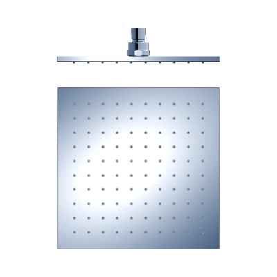 Nero 250mm Square Shower Head, Chrome