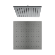 Nero 250mm Square Shower Head, Gun Metal