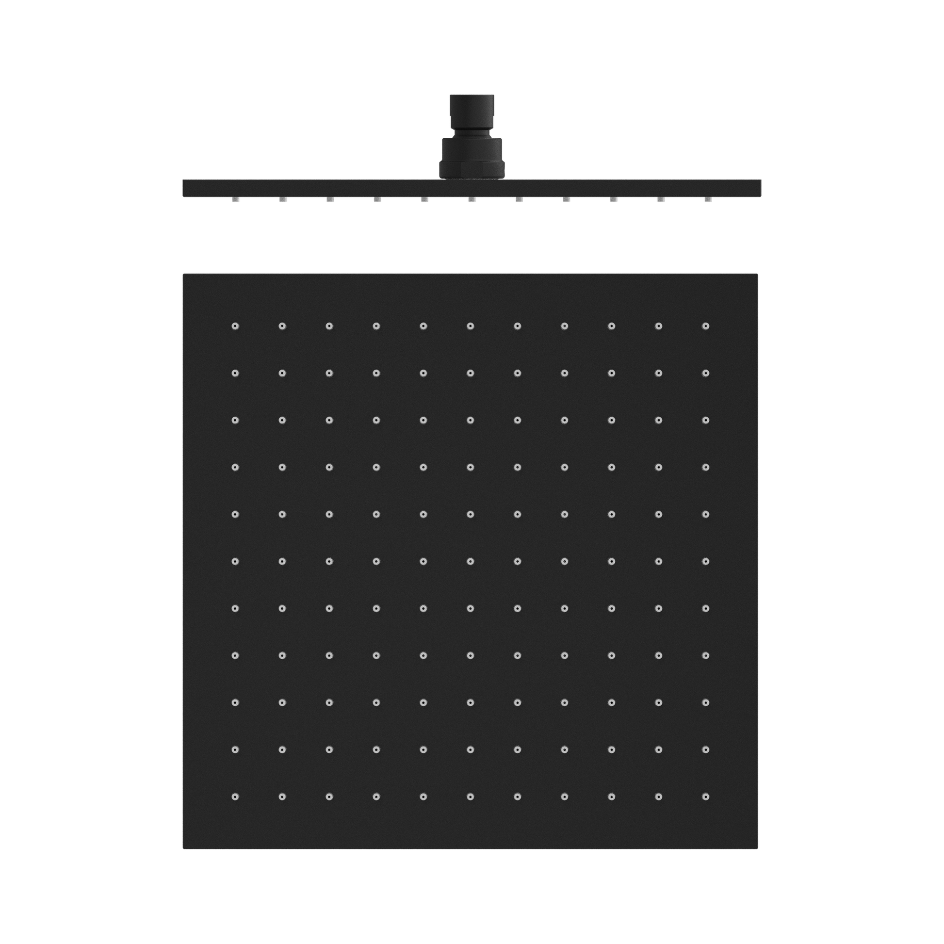 Nero 300mm Square Shower Head, Matte Black