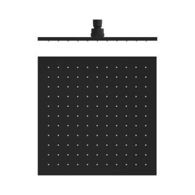Nero 300mm Square Shower Head, Matte Black