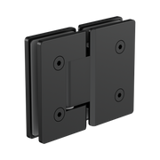 Nero 180 Degree Glass To Glass Shower Hinge 10mm Glass, Matte Black