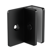 Nero Shower F Bracket 10mm Glass, Matte Black