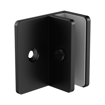Nero Shower F Bracket 10mm Glass, Matte Black