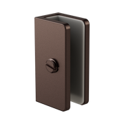 Nero Shower U Bracket 10mm Glass, Rome Bronze