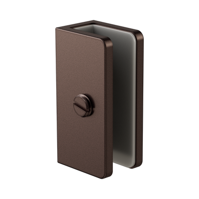 Nero Shower U Bracket 10mm Glass, Rome Bronze